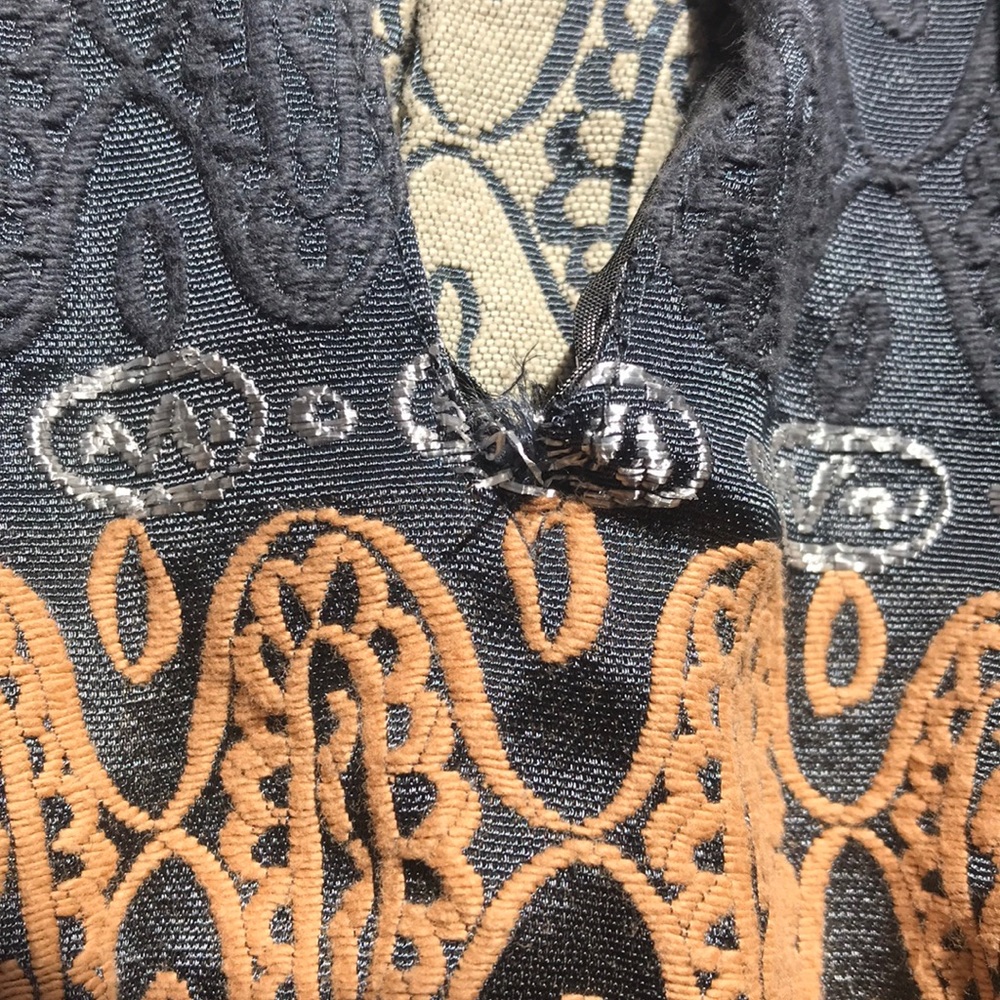 Boho embroidery pleated skirt - Picture 6 of 6